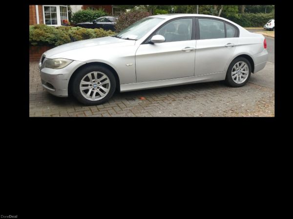 BMW 3-Series Saloon, Petrol, 2008, Silver