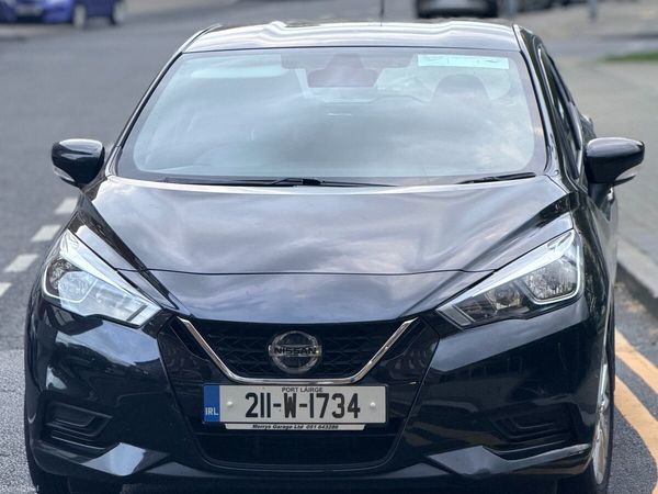 Nissan Micra Hatchback, Petrol, 2021, Black