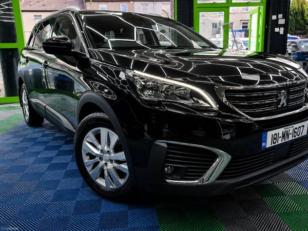 Peugeot 5008 MPV, Diesel, 2018, Black