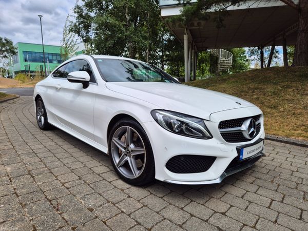 Mercedes-Benz C-Class Coupe, Diesel, 2017, White