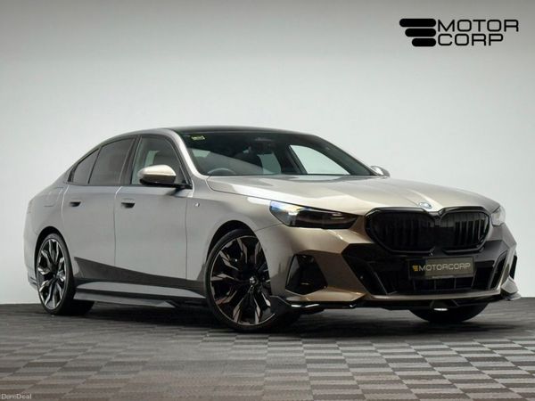 BMW 5-Series Saloon, Petrol Plug-in Hybrid, 2024, Grey