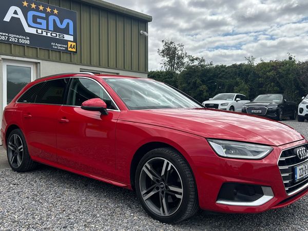 Audi A4 Estate, Diesel, 2022, Red