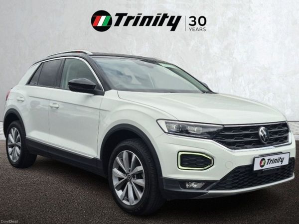 Volkswagen T-Roc SUV, Diesel, 2021, White