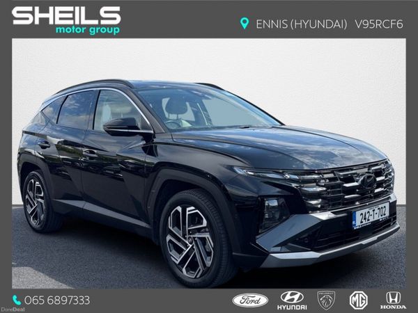 Hyundai Tucson SUV, Petrol Hybrid, 2024, Black