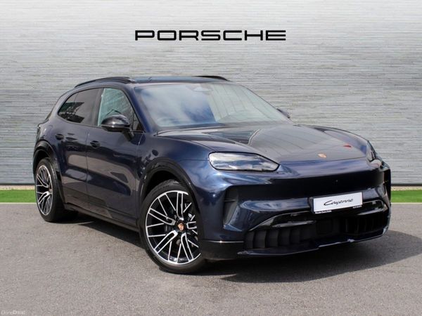 Porsche Cayenne SUV, Electric, 2026, Blue