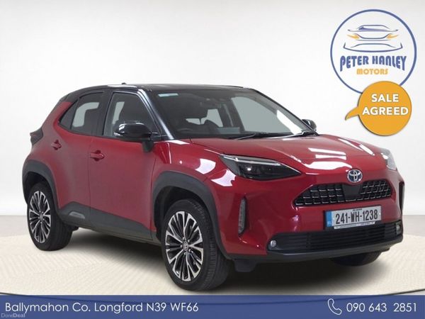 Toyota Yaris Cross Hatchback, Petrol Hybrid, 2024, Red