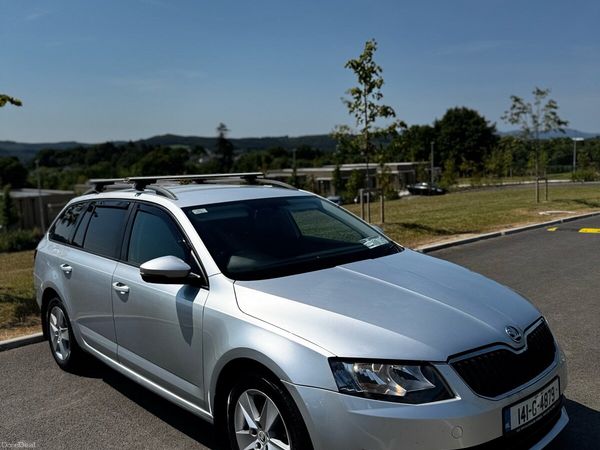 Skoda Octavia Estate, Diesel, 2014, Silver