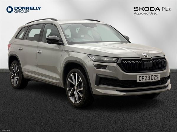 Skoda Kodiaq Estate, Petrol, 2023, Grey