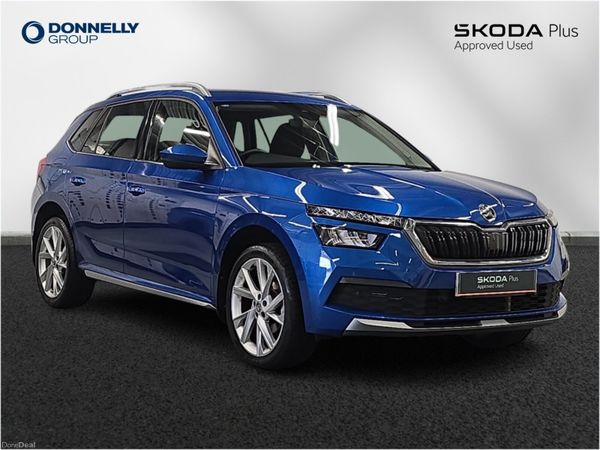 Skoda Kamiq Hatchback, Petrol, 2023, Blue