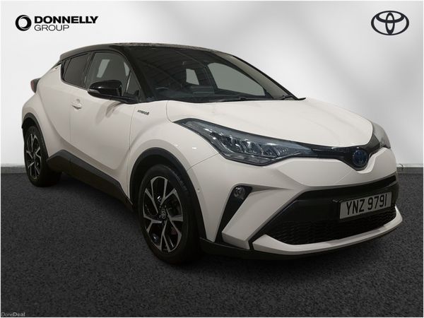 Toyota C-HR Hatchback, Petrol Hybrid, 2020, White