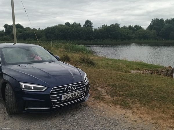 Audi A5 Coupe, Petrol, 2020, Blue