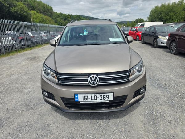 Volkswagen Tiguan SUV, Diesel, 2015, Brown