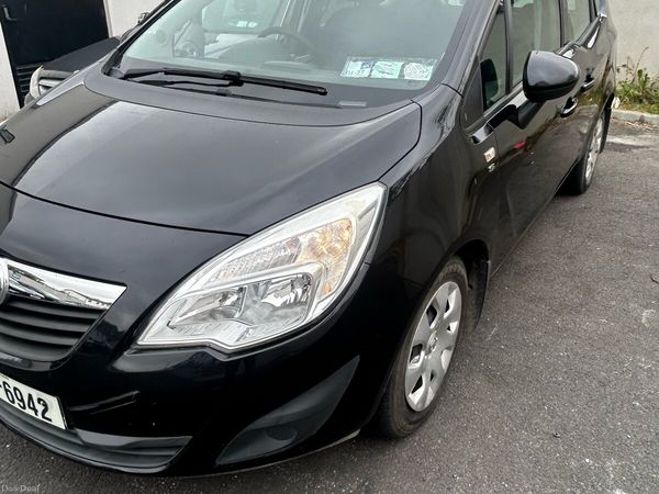 Vauxhall Meriva MPV, Petrol, 2010, Black