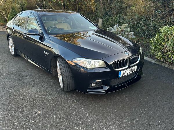 BMW 5-Series Saloon, Diesel, 2016, Black