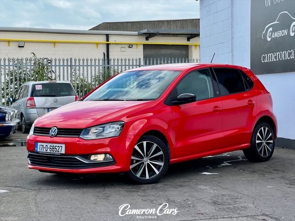 Volkswagen Polo Hatchback, Petrol, 2017, Red