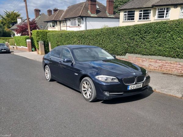 BMW 5-Series Saloon, Diesel, 2012, Blue