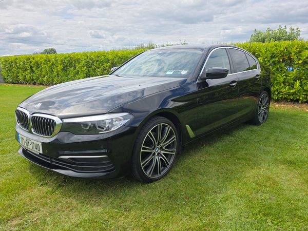 BMW 5-Series Saloon, Diesel, 2017, Black