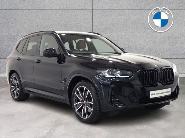 BMW X3 SUV, Petrol Plug-in Hybrid, 2024, Black