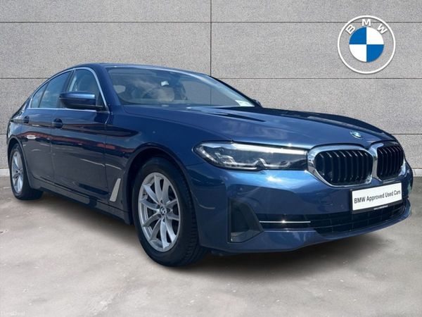 BMW 5-Series Saloon, Diesel, 2023, Blue