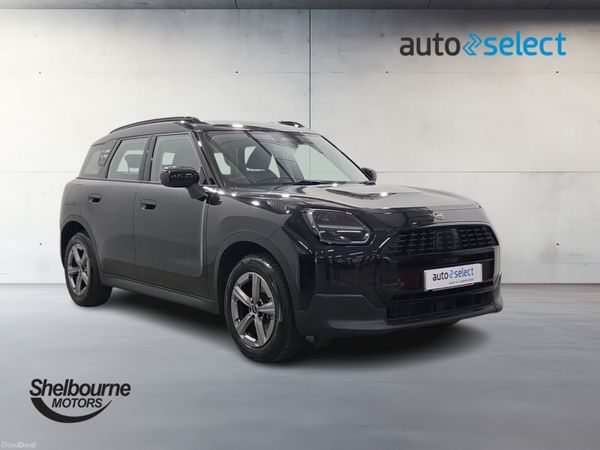 Mini Countryman Hatchback, Petrol Hybrid, 2025, Black
