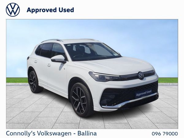 Volkswagen Tiguan SUV, Diesel, 2024, White