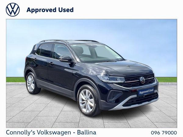 Volkswagen T-Cross SUV, Petrol, 2026, Black