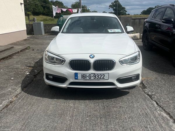 BMW 1-Series Hatchback, Petrol, 2016, White