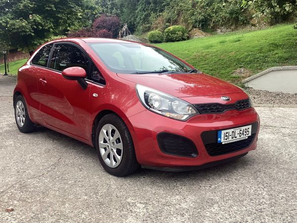 Kia Rio Hatchback, Petrol, 2014, Red