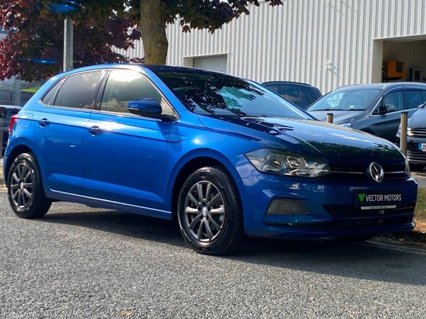 Volkswagen Polo Hatchback, Petrol, 2019, Blue