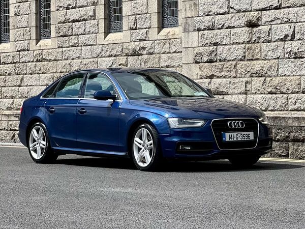 Audi A4 Saloon, Diesel, 2014, Blue