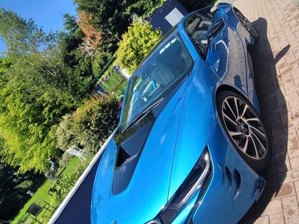 BMW i8 Coupe, Petrol Plug-in Hybrid, 2017, Blue