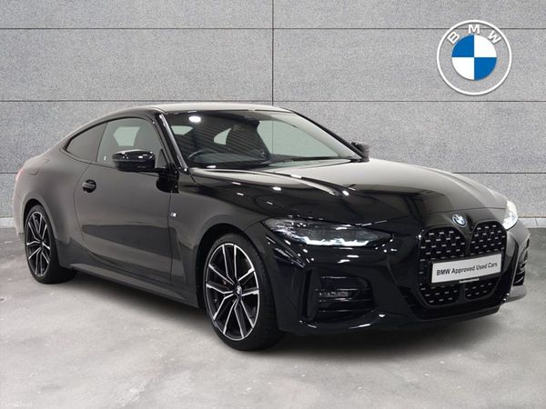 BMW 4-Series Coupe, Petrol, 2023, Black