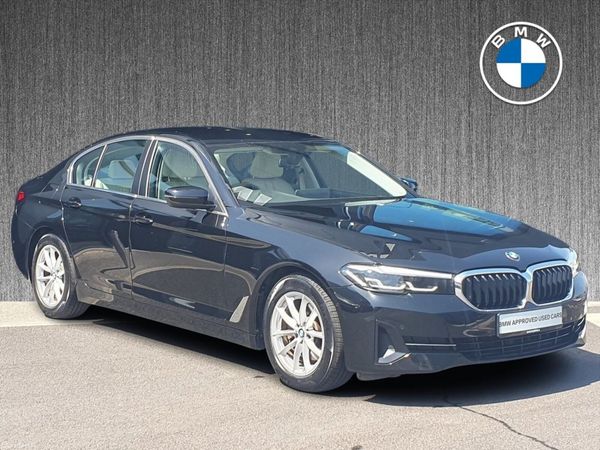 BMW 5-Series Saloon, Diesel, 2022, Black