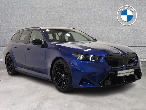 BMW M5 Estate, Petrol Plug-in Hybrid, 2025, Blue