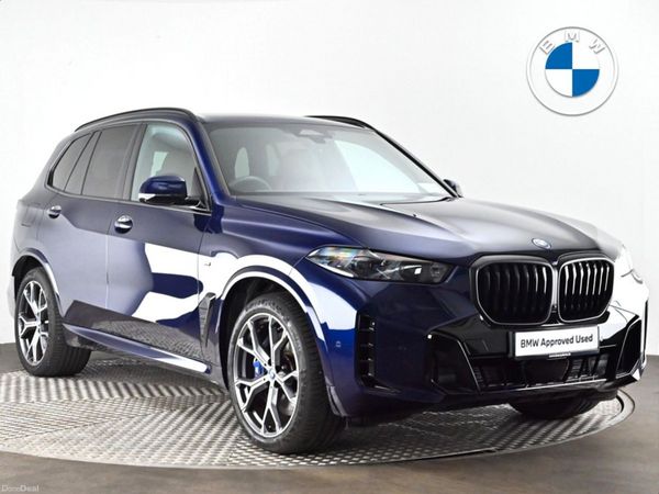BMW X5 SUV, Petrol Plug-in Hybrid, 2025, Blue