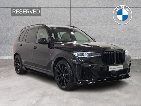 BMW X7 SUV, Petrol, 2021, Black