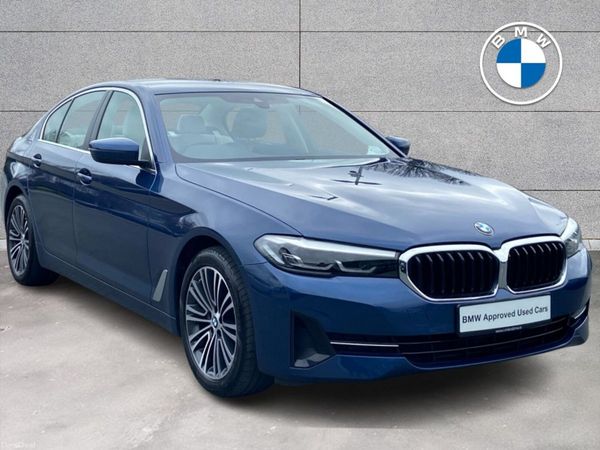 BMW 5-Series Saloon, Diesel, 2022, Blue