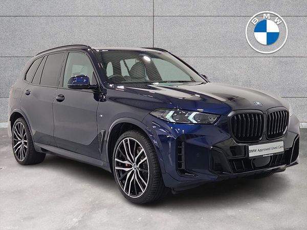 BMW X5 SUV, Petrol Plug-in Hybrid, 2025, Blue