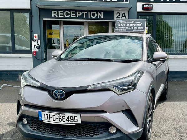 Toyota C-HR Hatchback, Petrol Hybrid, 2017, Silver
