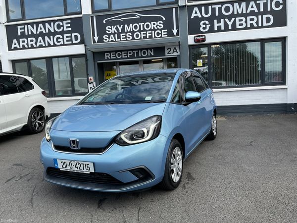Honda Fit Hatchback, Petrol Hybrid, 2021, Blue