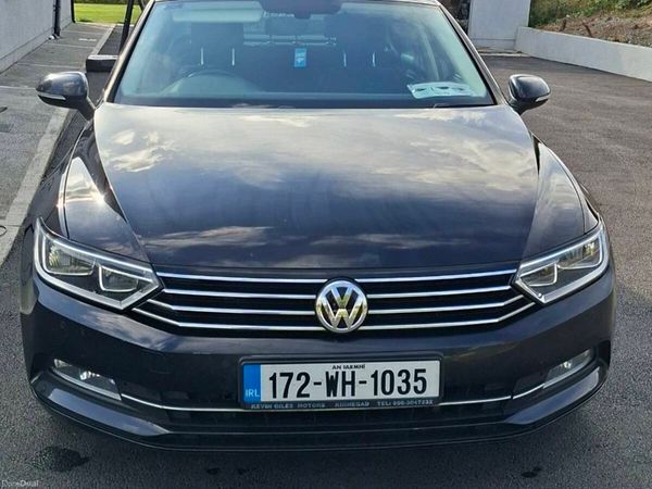 Volkswagen Passat Saloon, Diesel, 2017, Black