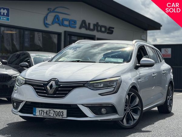 Renault Megane Estate, Diesel, 2017, Silver