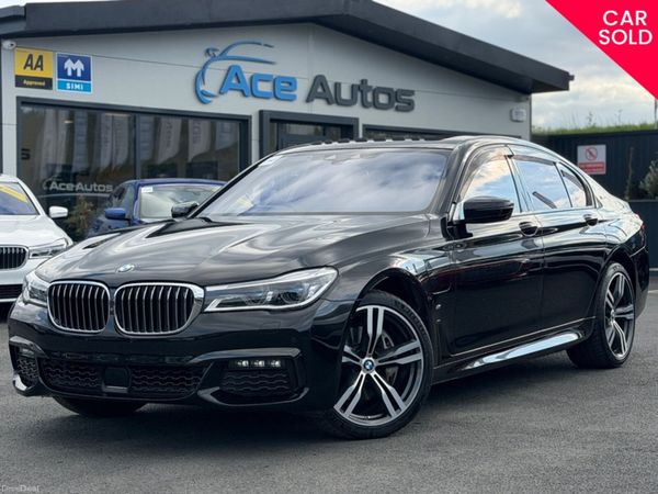 BMW 7-Series Saloon, Petrol Plug-in Hybrid, 2018, Black