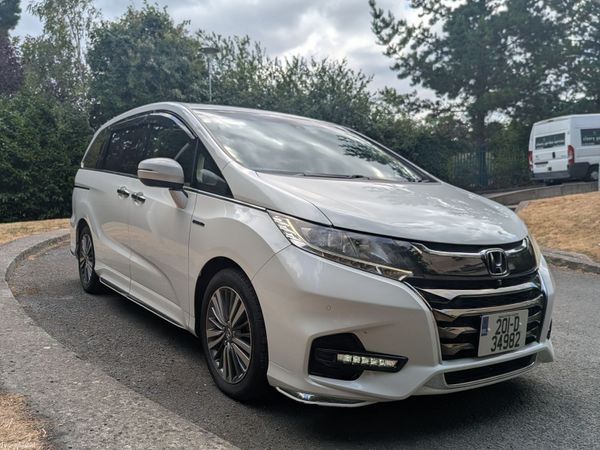 Honda Odyssey MPV, Petrol Hybrid, 2020, White