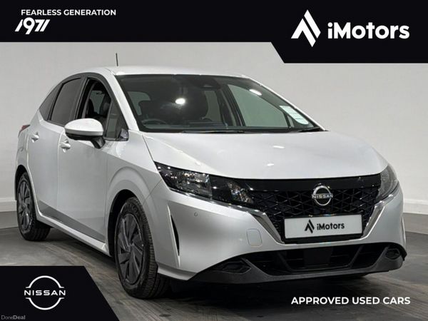 Nissan Note Hatchback, Petrol Hybrid, 2022, Silver