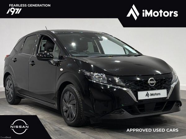 Nissan Note Hatchback, Petrol Hybrid, 2022, Black