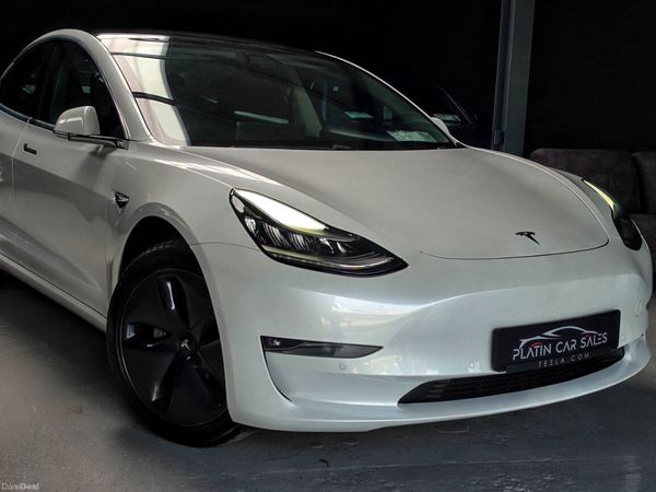 Tesla Model 3 Saloon, Electric, 2020, White