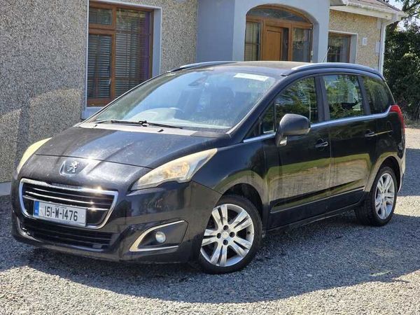 Peugeot 5008 MPV, Diesel, 2015, Black