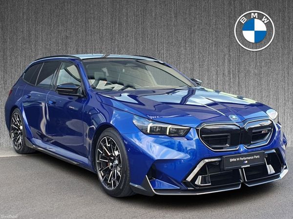 BMW M5 Estate, Petrol Plug-in Hybrid, 2026, Blue