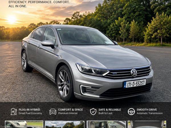 Volkswagen Passat Saloon, Petrol Hybrid, 2017, Silver